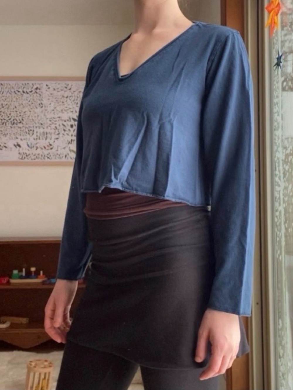 ~Gaia Conceptions Ritual
Wanderer Cropped Shirt XL~ - Picture 4 of 6